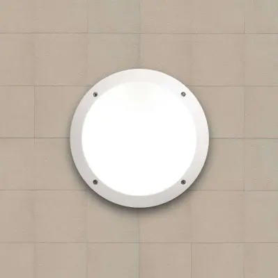 Lucia LED 11Watt Wall & Ceiling Bulkhead White