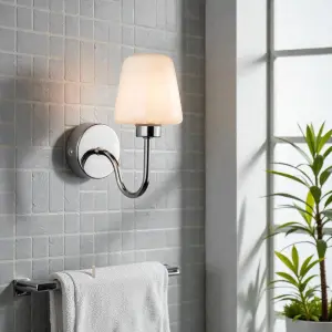Marina Polished Chrome Wall Light