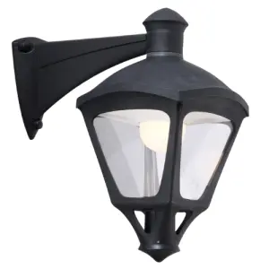 Midipilar Sergio 15W Wall Light in Black