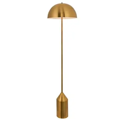 Nova Floor Lamp in Antique Brass Finish