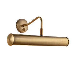 Turner Antique Brass Picture Light 355mm