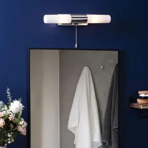 Aries 2 Light Bathroom Wall Fitting