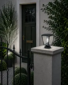 Sawyer Anthracite Pillar Top