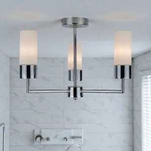 Talia 3 Light Semi Flush Fitting