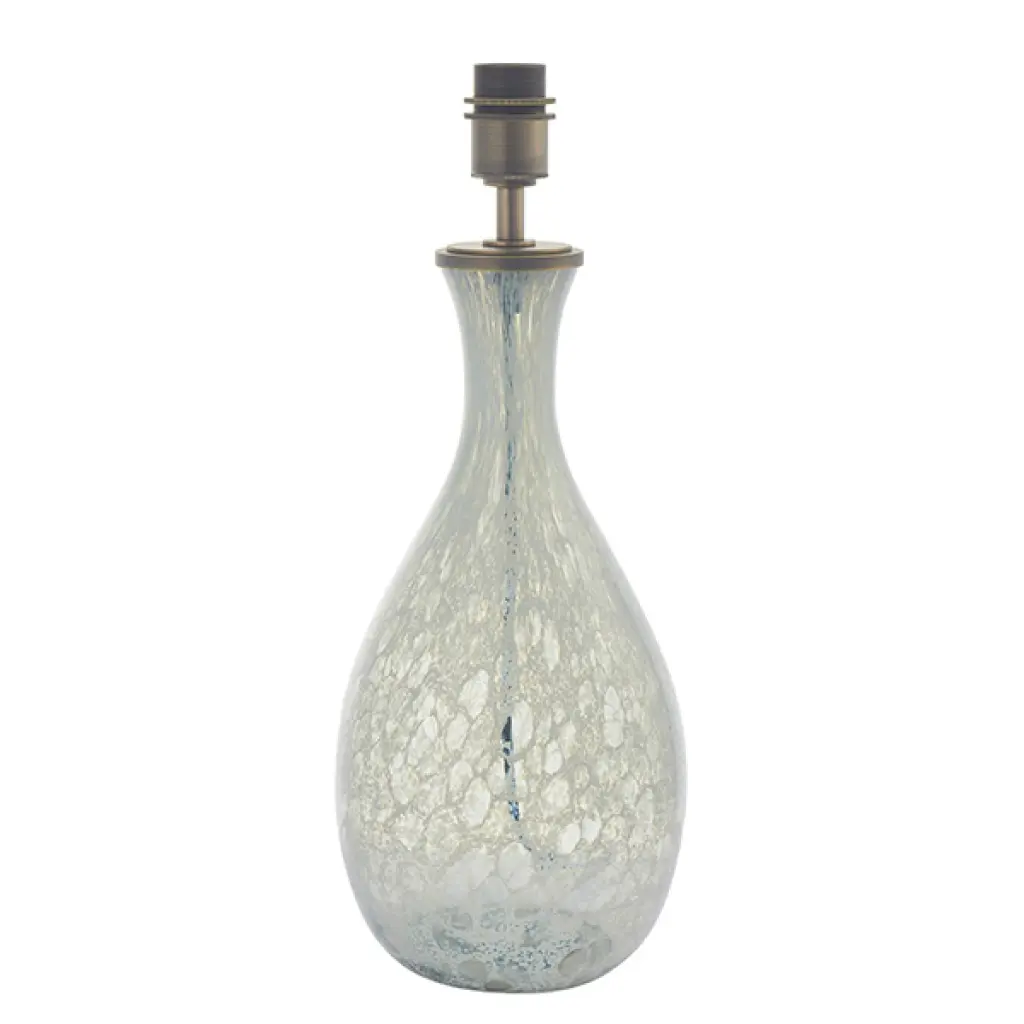 Merula White and Grey Glass Base Only
