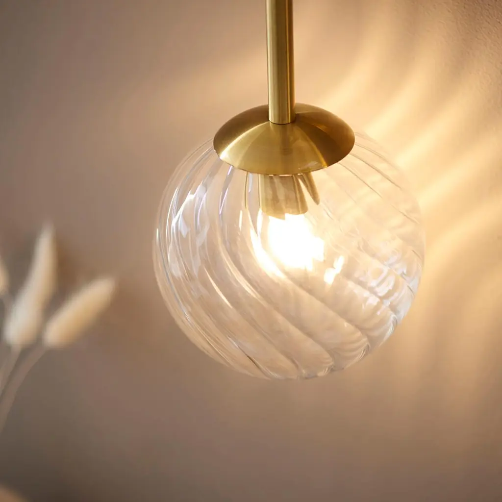 Ben 2 Light Brass Wall Fitting