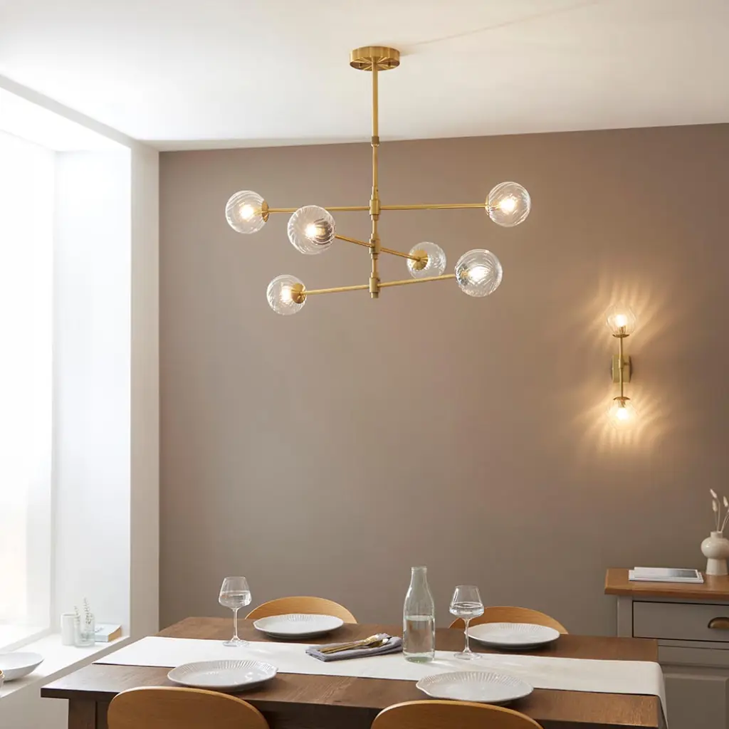 Ben 2 Light Brass Wall Fitting