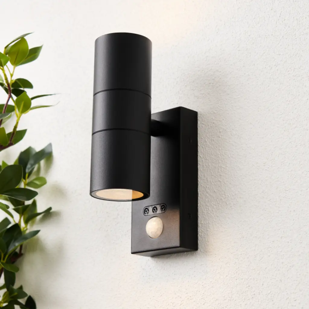 Leto Up and Down c/w PIR in a Black Finish